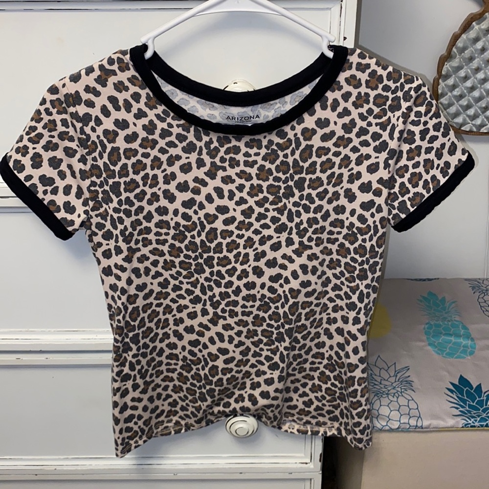 Arizona Jean Co. Cheetah Print T-shirt